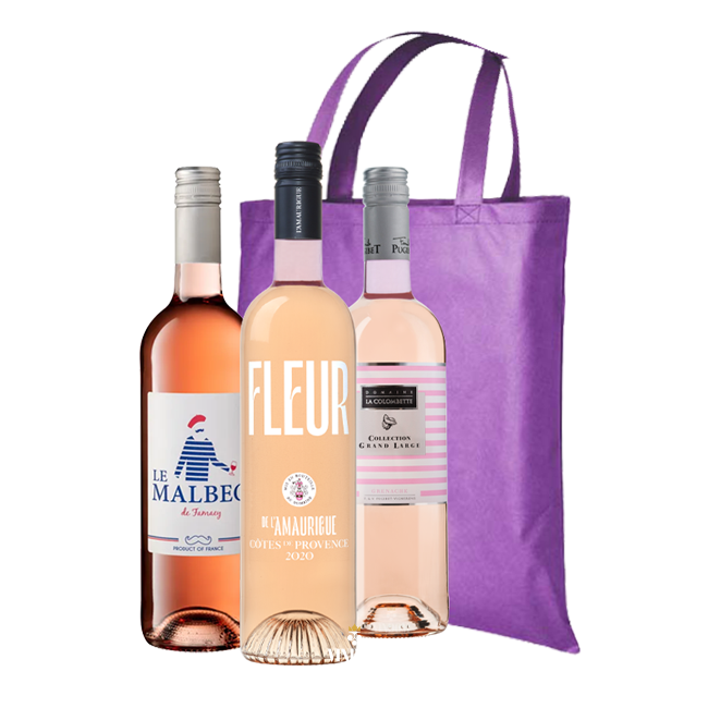 De Wijntas, Franse Rosé, 3 Super Wijnen
