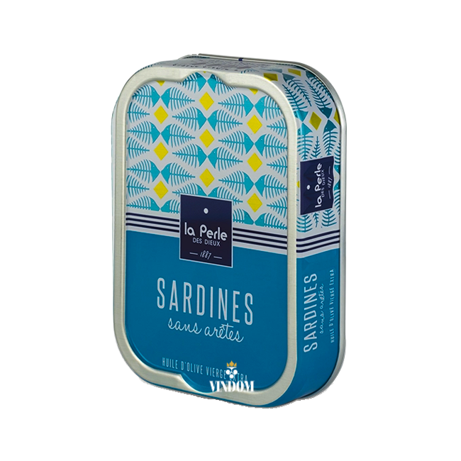 La Perle des Dieux, Sardines in extra Vergine Olijfolie zonder Graat