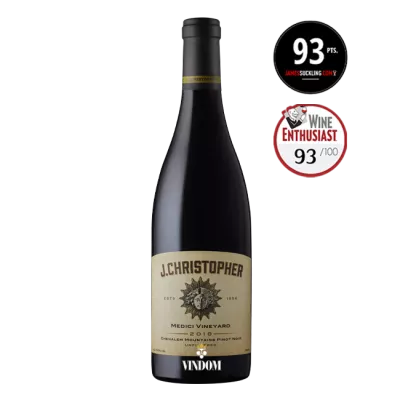 J. Christopher Winery, Medici Vineyard, Pinot Noir, 2018