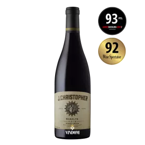 J. Christopher Winery, Basalte, Pinot Noir, 2018