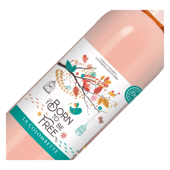La Colombette, Zero, Born to Be Free, Rosé 0%