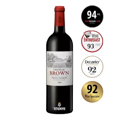 Château Brown, Pessac-Léognan, Bordeaux, Rouge