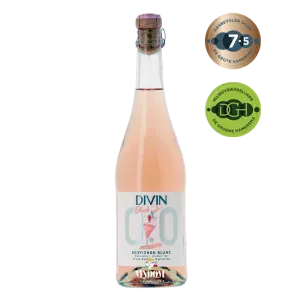 Divin, Sparkling, Blush, Rosé, Alcoholvrij