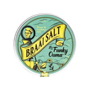 Funky Ouma Braai & Cooking Salt – Travel Tin, 90 g