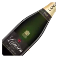 Champagne Lanson, Le Black Création + 2 Champagneglazen