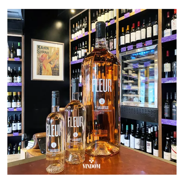 Fleur de l’Amaurigue, Rosé, Côtes de Provence, Jeroboam 3 liter