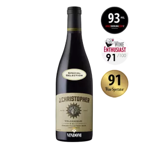 J. Christopher Winery, Volcanique, Pinot Noir, 2017
