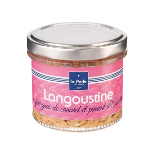 La Perle des Dieux, Verrine, Langoustine & Foie Gras