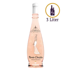 Château de l'Aumérade, Cuvée Marie Christine, Rosé, Jeroboam, 3 Liter