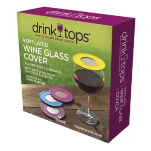 Coverware, Drink Tops, Glas Deksel - Glass Covers, Wine Country Vindom